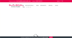 Desktop Screenshot of fincasantarosalia.com